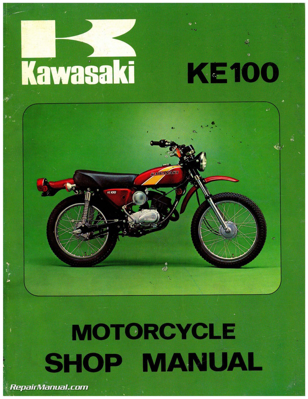 1971-1981 Kawasaki G5 KE100 Motorcycle Service Manual