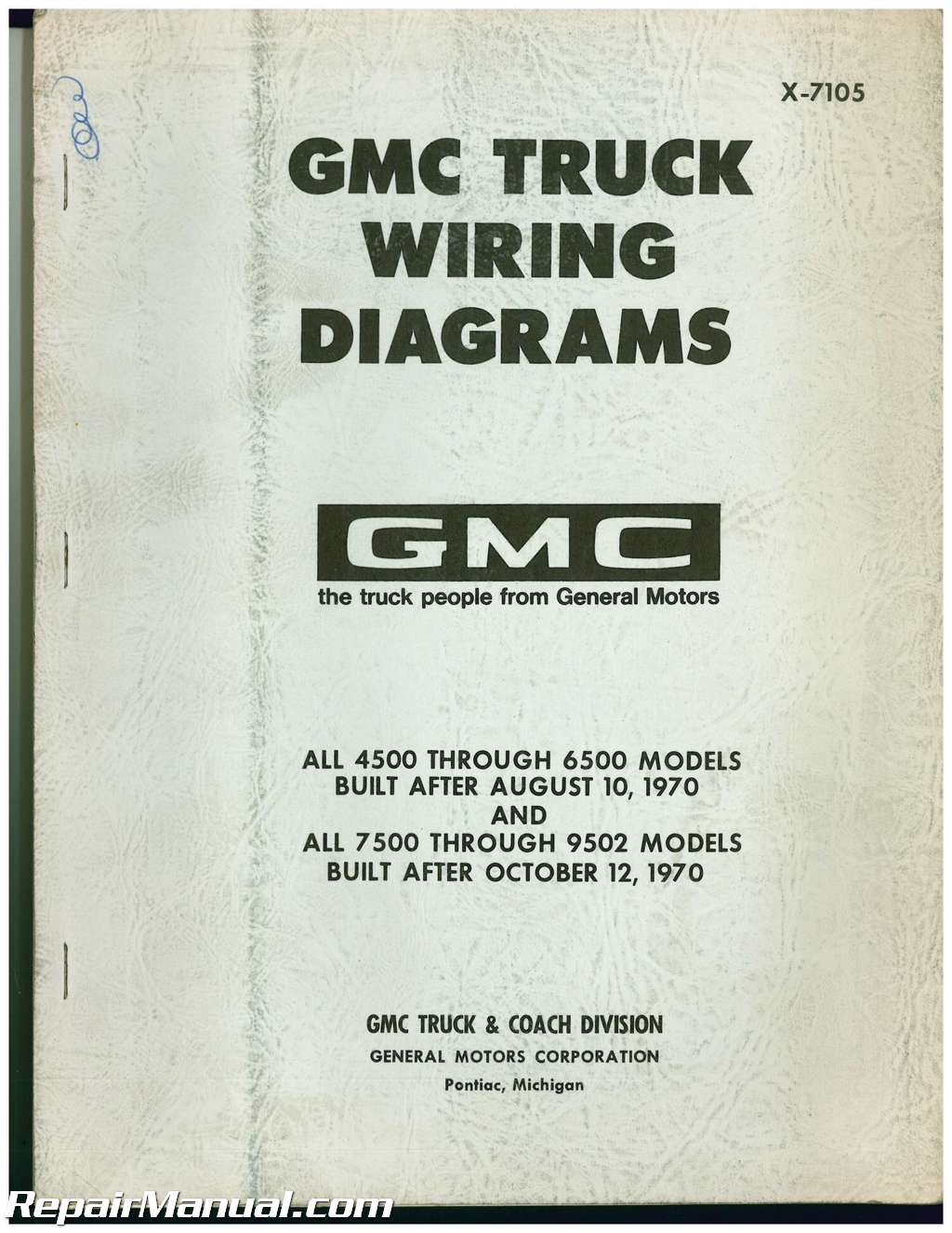 Used 1971 Gmc Truck Wiring Diagrams