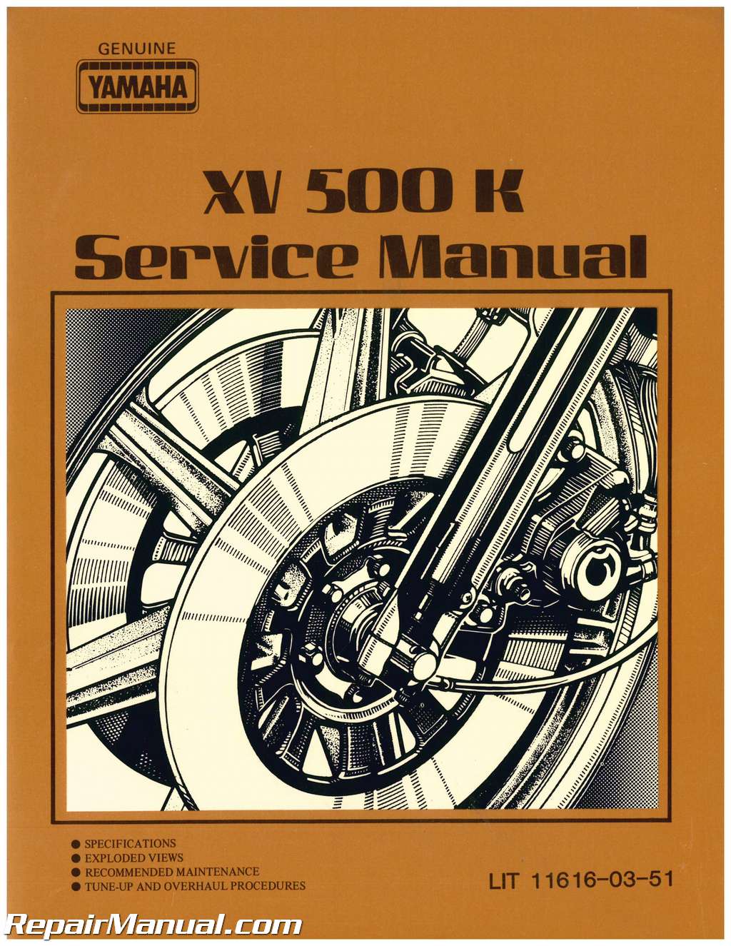 Yamaha Xv 500 Service Manual