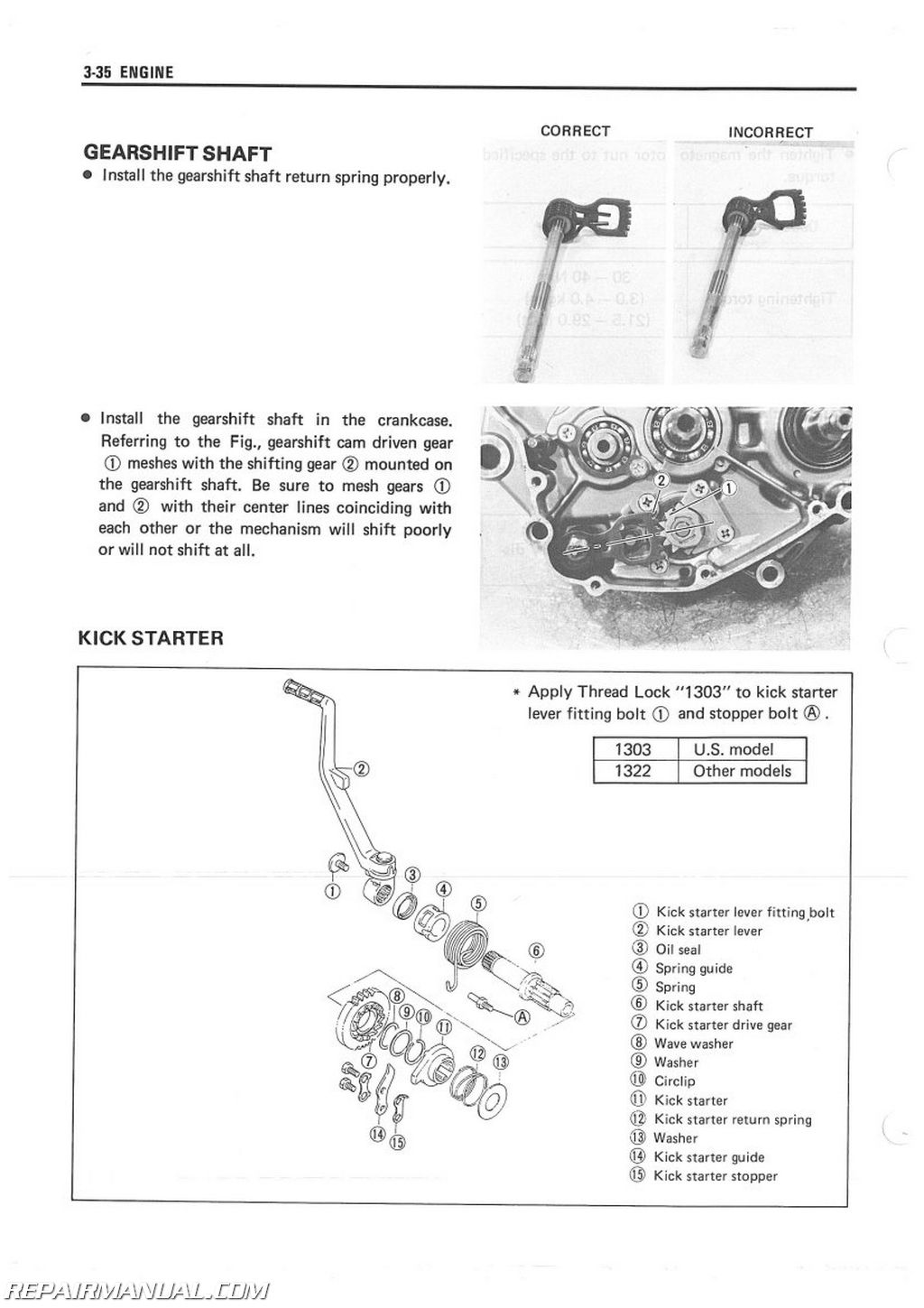 1985-1986 Suzuki LT250R ATV Service Manual