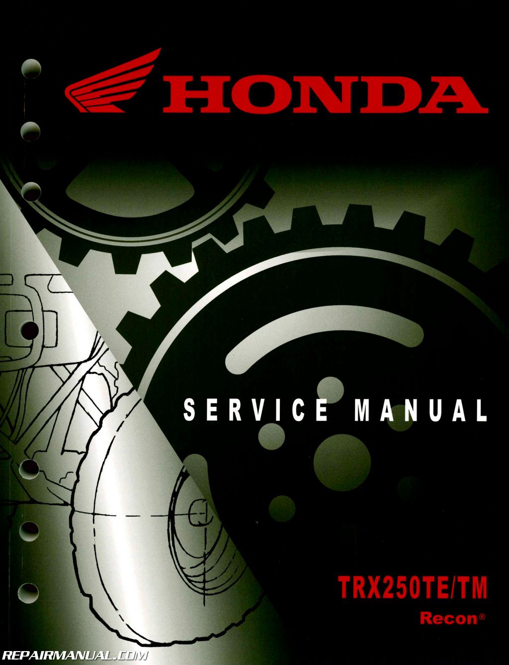 2005-2014 Honda TRX250TE TM Recon Service Manual