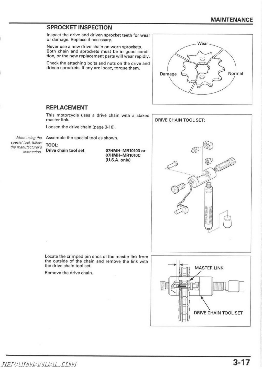 2012 Honda xr650l service manual
