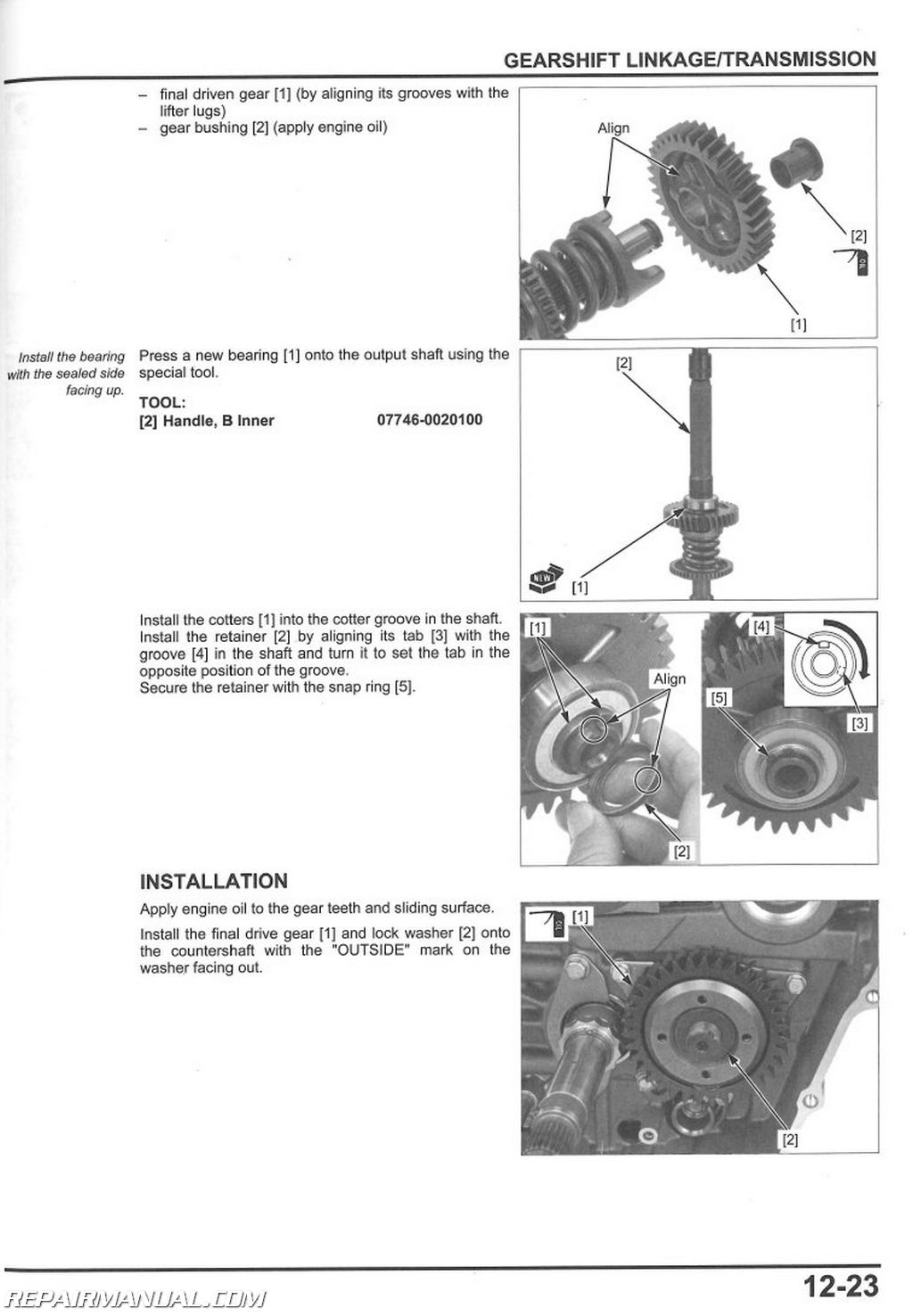 2014 Honda GL1800 C A Valkyrie Service Manual - RepairManual.com | eBay