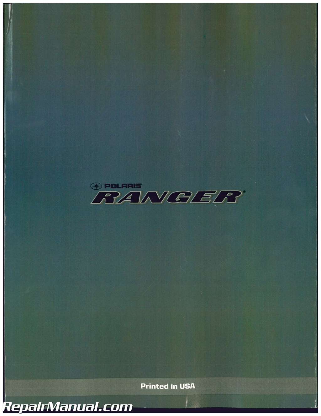 2015 Polaris Ranger 850 Xp Service Manual