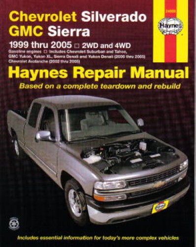Haynes repair manual gmc sierra #2