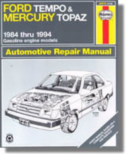 1984 1994 Ford haynes manual mercury tempo topaz