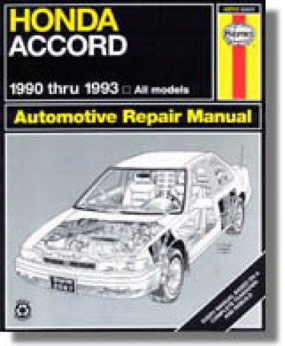Honda 1990 repair manual #2