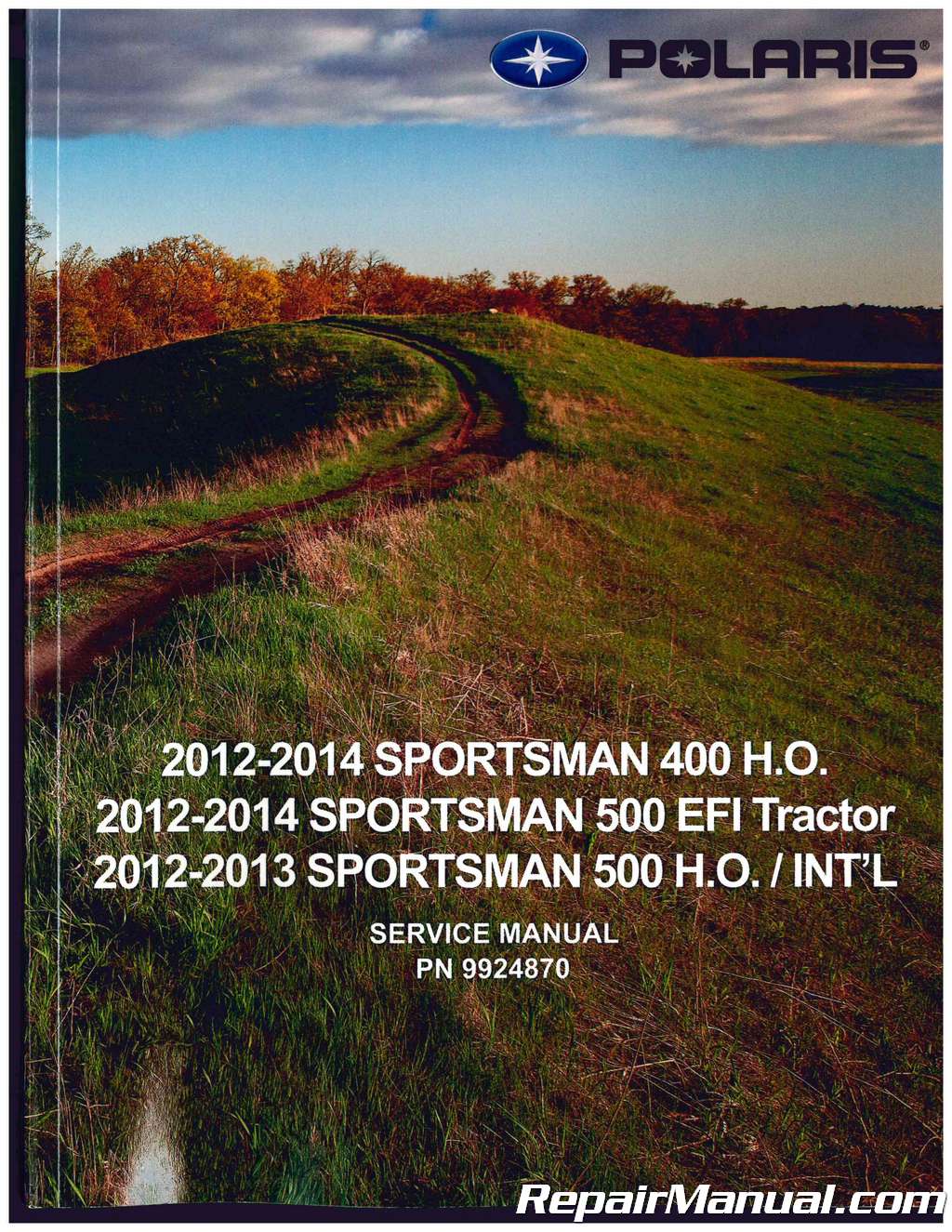 2012 – 2014 Polaris Sportsman 400 500 ATV Service Manual – Repair Manuals Online