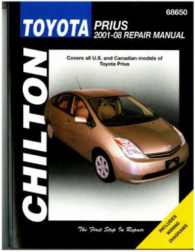 Toyota Prius Repair And Maintenance Manual 2004 2008 ...