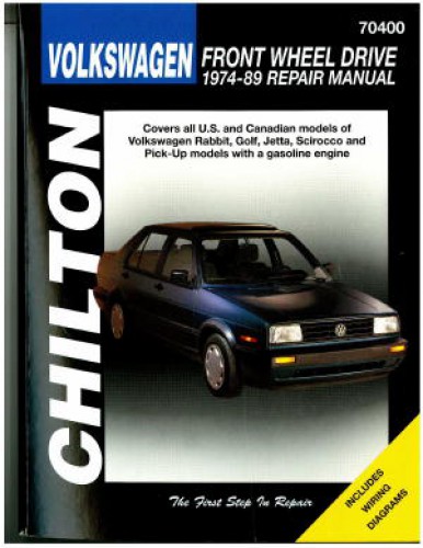 Service manual [1989 Volkswagen Golf Repair Manual] - 1989 ...