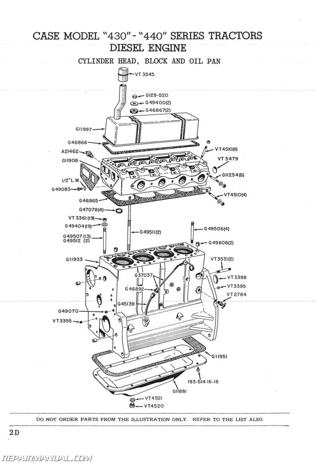 Case 440 441 Parts Manual