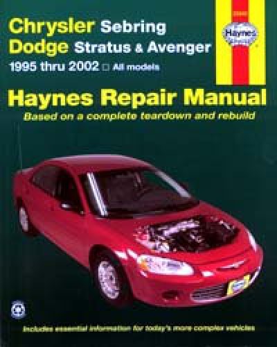 2005 Chrysler sebring repair manual #2