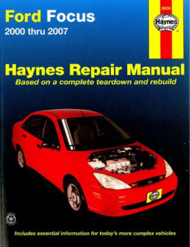 Haynes Ford Focus 2000