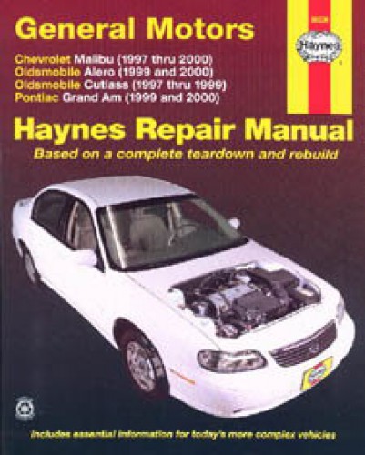 Repair Manual For 2000 Grand Am