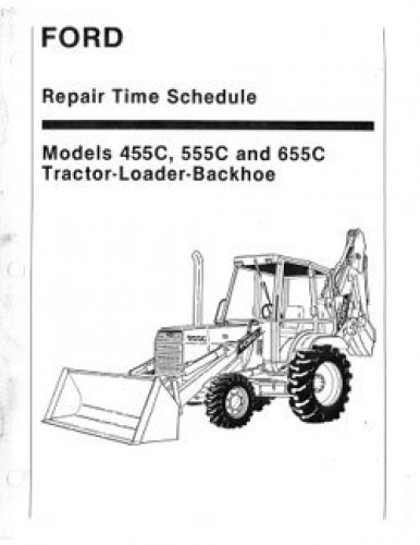 Ford 655C Backhoe Manual