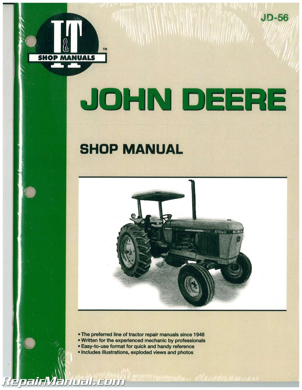 John Deere 2840 2940 2950 Tractor Workshop Manual