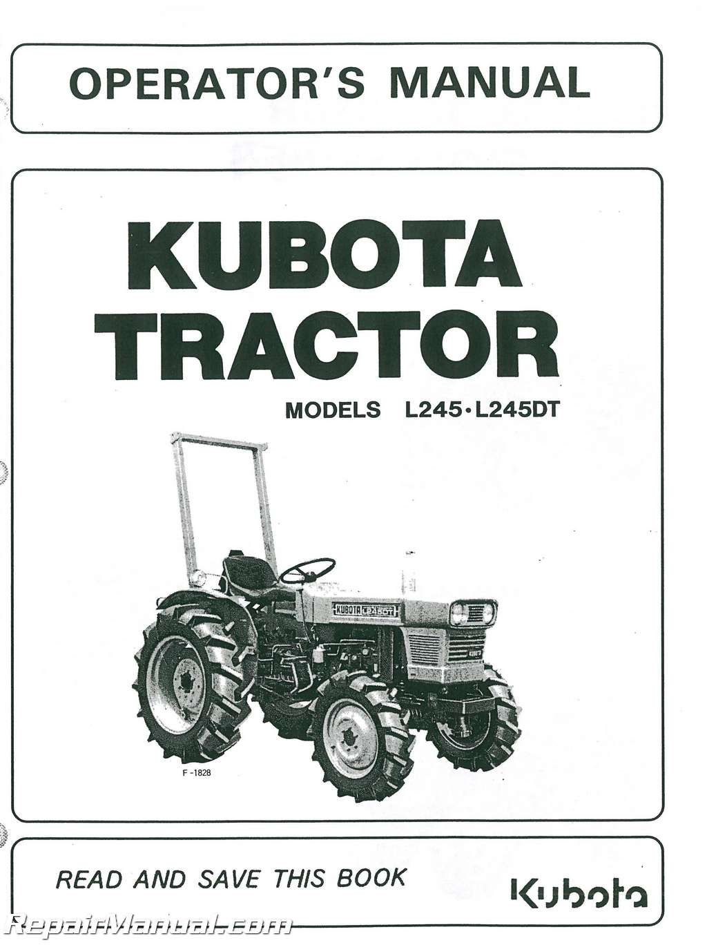 Where can you find a free owners manual for a Kubota?