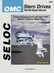 Clymer OMC Cobra 1986-1993 Stern Drive Boat Engine Repair Manual