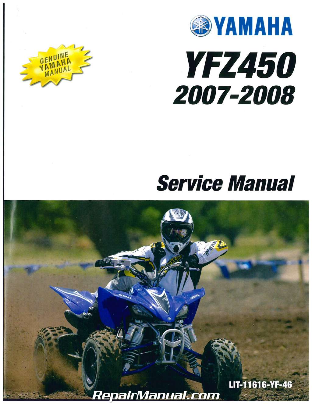2004-2009 Yamaha YFZ450 ATV Service Manual