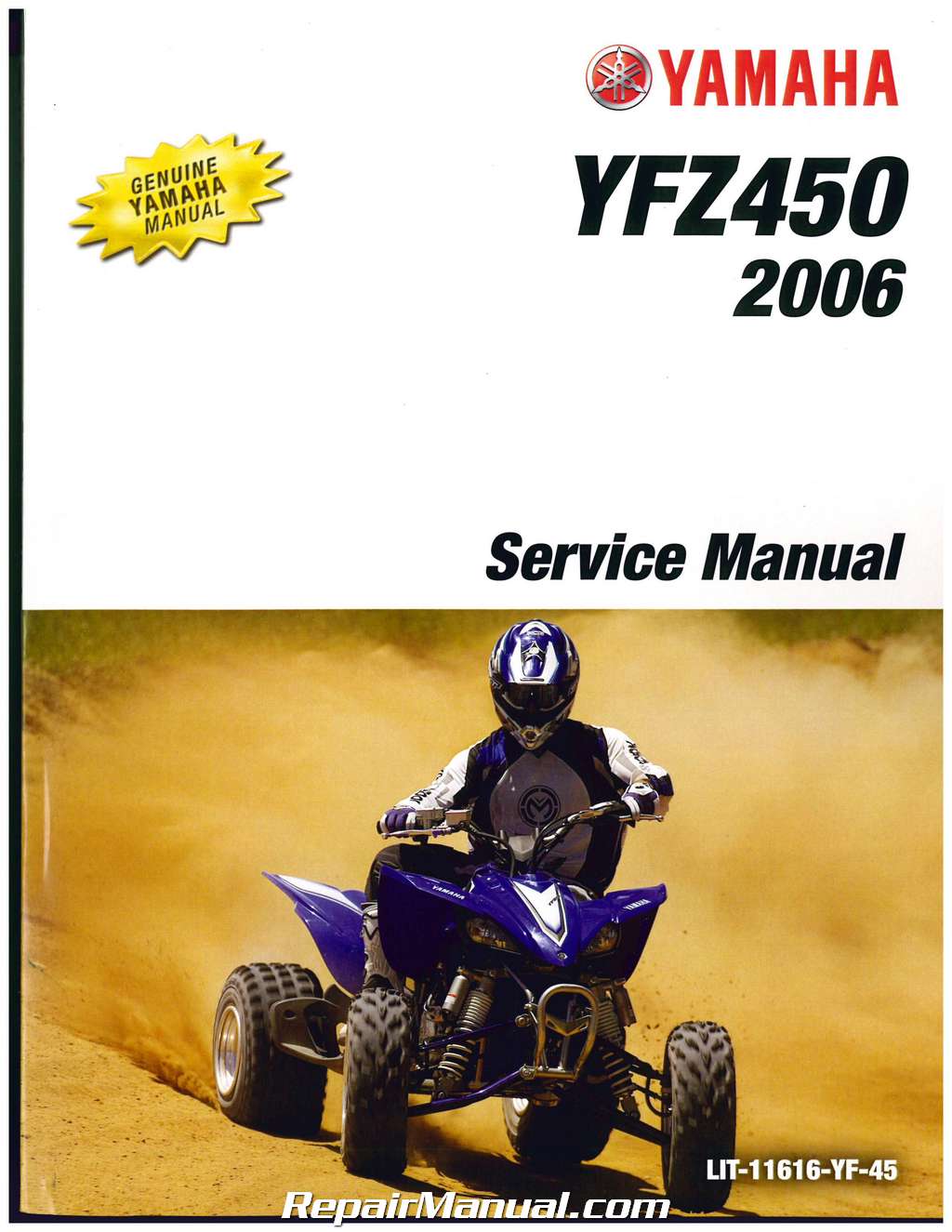 2004 2009 Yamaha Yfz450 Atv Online Service Manual ...