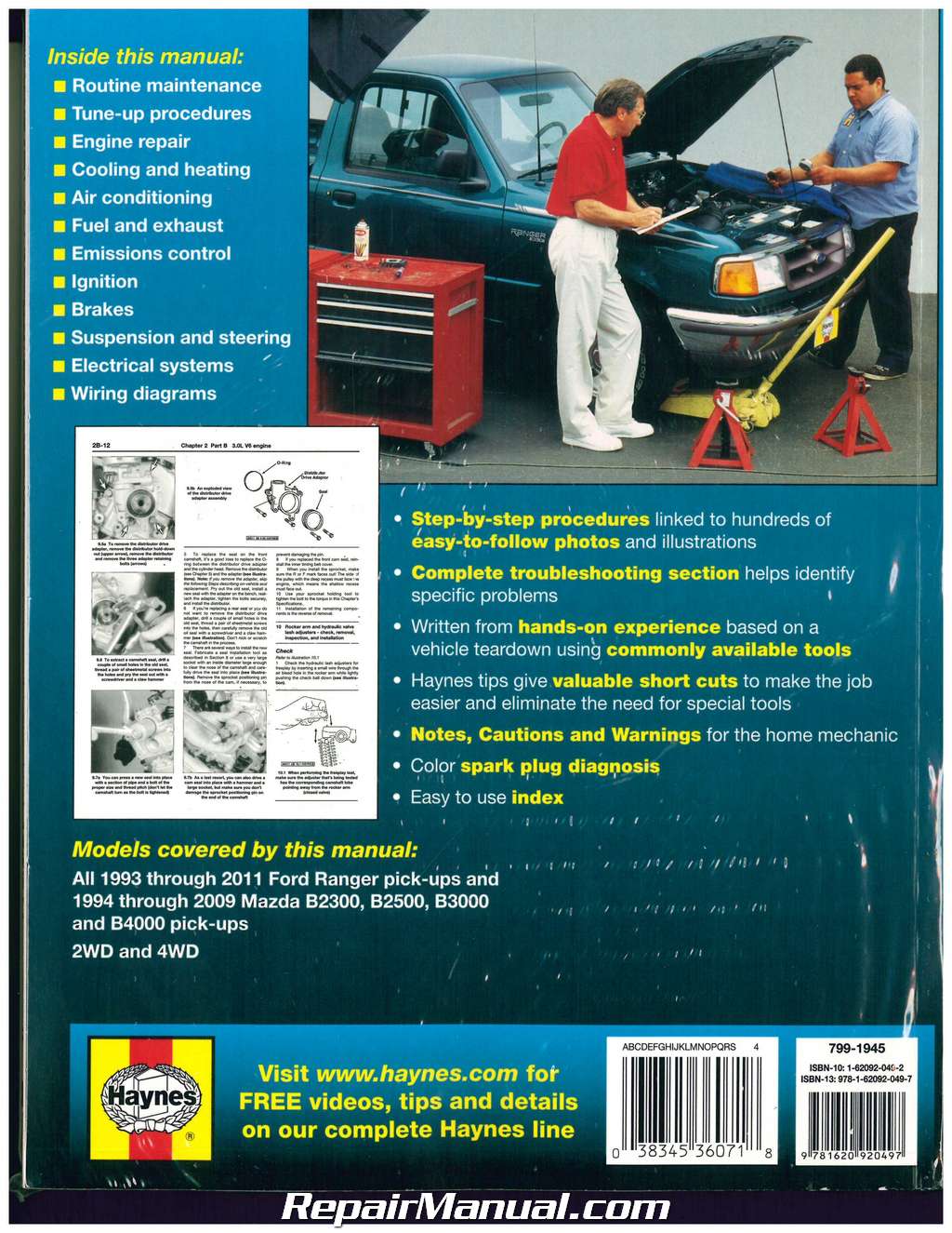 Haynes repair manual 1994 ford ranger #4