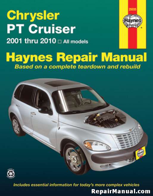 Chrysler pt cruiser repair manual online