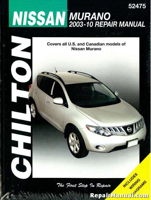 2010 Nissan murano service and maintenance guide #6