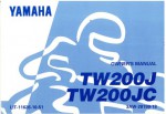 2008 yamaha tw200 owners manual