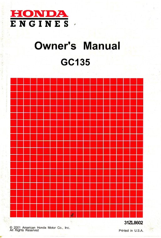 Honda Civic 2001 Owners Manual - Honda Civic