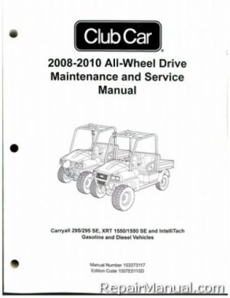 Club Car DS Manuals - Golf Cart Parts, Manuals & Accessories