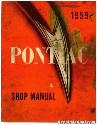 1959 Pontiac Factory Repair Service Manual