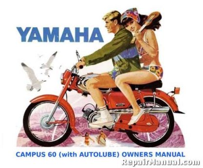 1964-1966 Yamaha YJ2 Campus Autolube Motorcycle Owners Manual