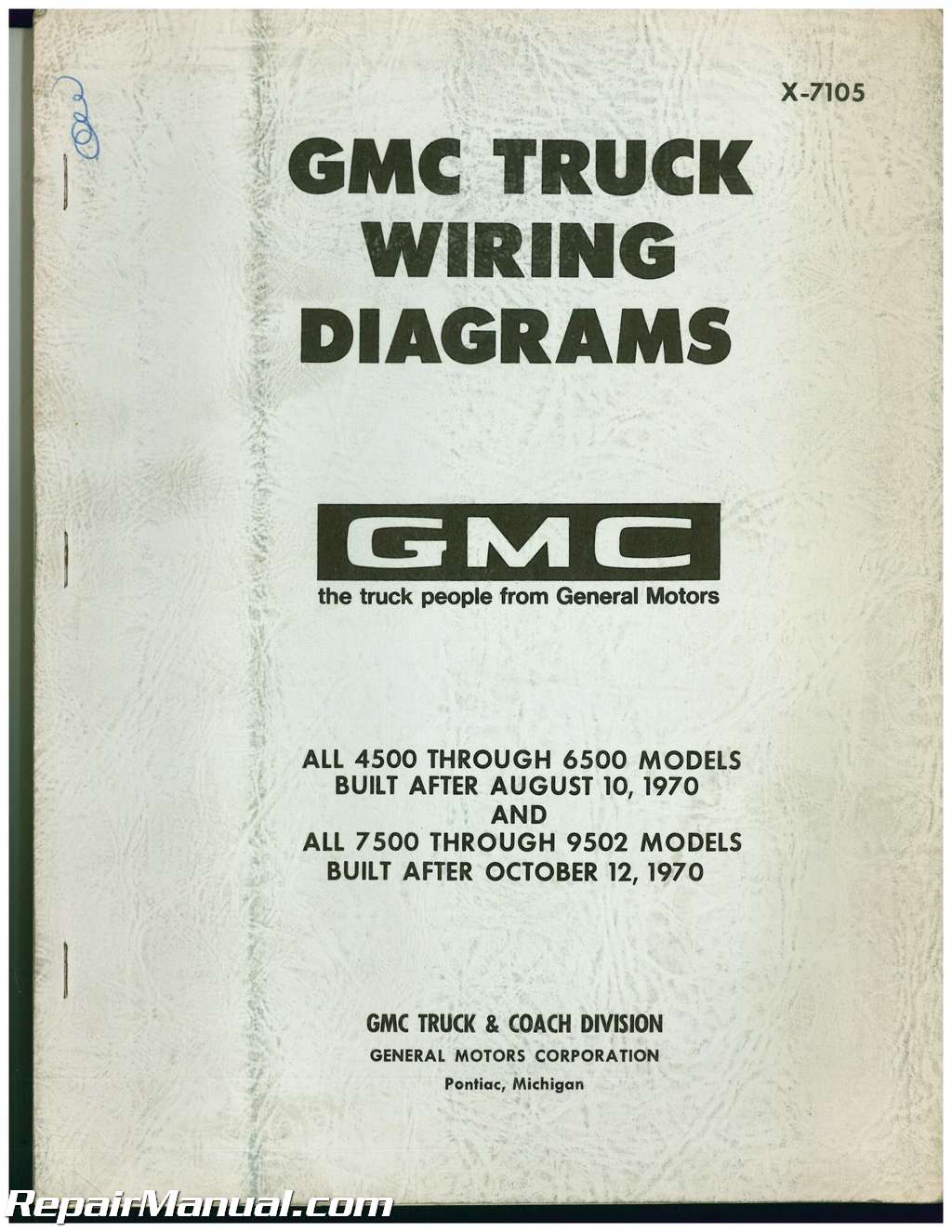 Wiring Diagram For 1971 Gmc Truck - Wiring Diagram