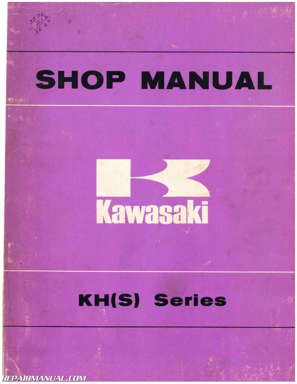 Haynes 134 1972-1979 Kawasaki 250 300 400 Triples Maintenance Service Manual