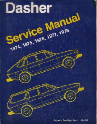 Used 1974 Volkswagon Dasher Factory Service Manual