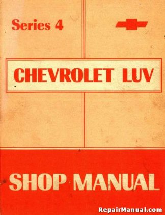 1975 Chevrolet Luv Series 4 Shop Service Manual
