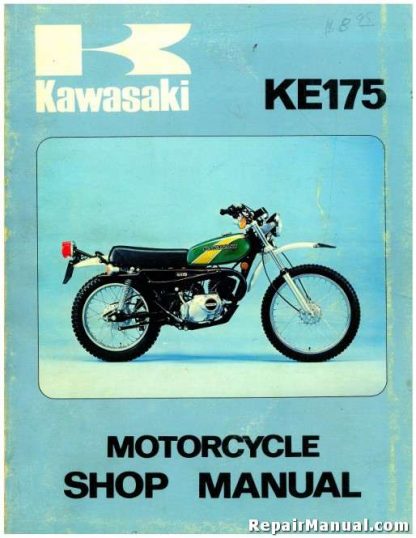 1976 Kawasaki KE175B1 Official Factory Service Manual