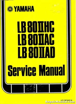 1977-1978 Yamaha LB80II-HC AC AD Factory Service Manual