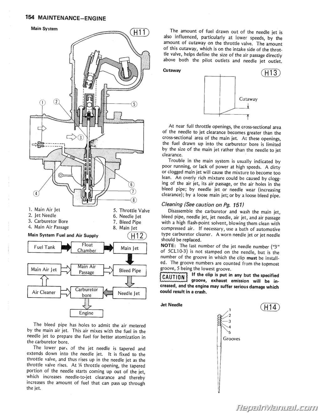 – 1980 Kawasaki Motorcycle Repair Manual