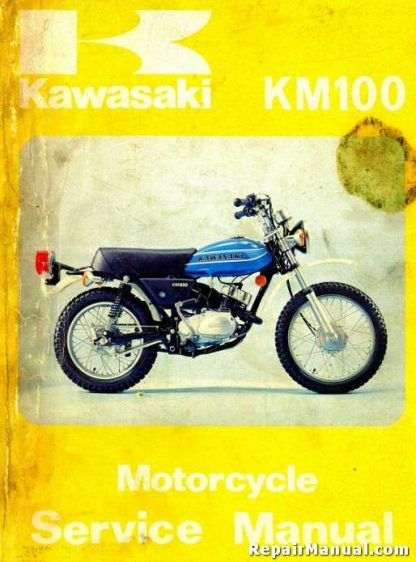 1978-1981 Kawasaki KM100 Motorcycle Repair Service Manual