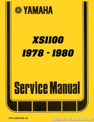 Yamaha XS 1100 ab 1979 Reparaturanleitung Reparatur-Handbuch Reparaturbuch Book 