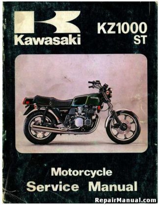 1979-1980 Kawasaki KZ1000E Service Manual
