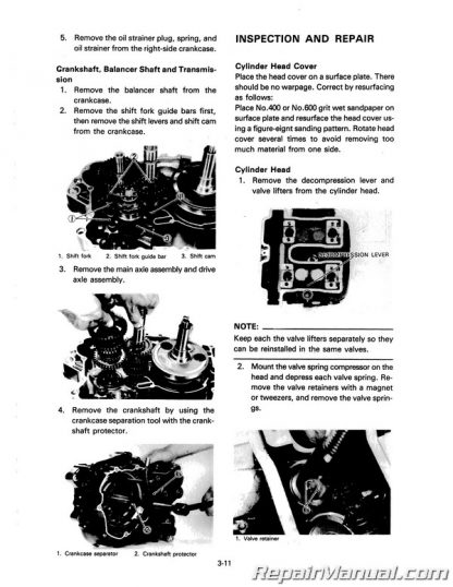 1980-1984 Yamaha XT250 Motorcycle Service Manual
