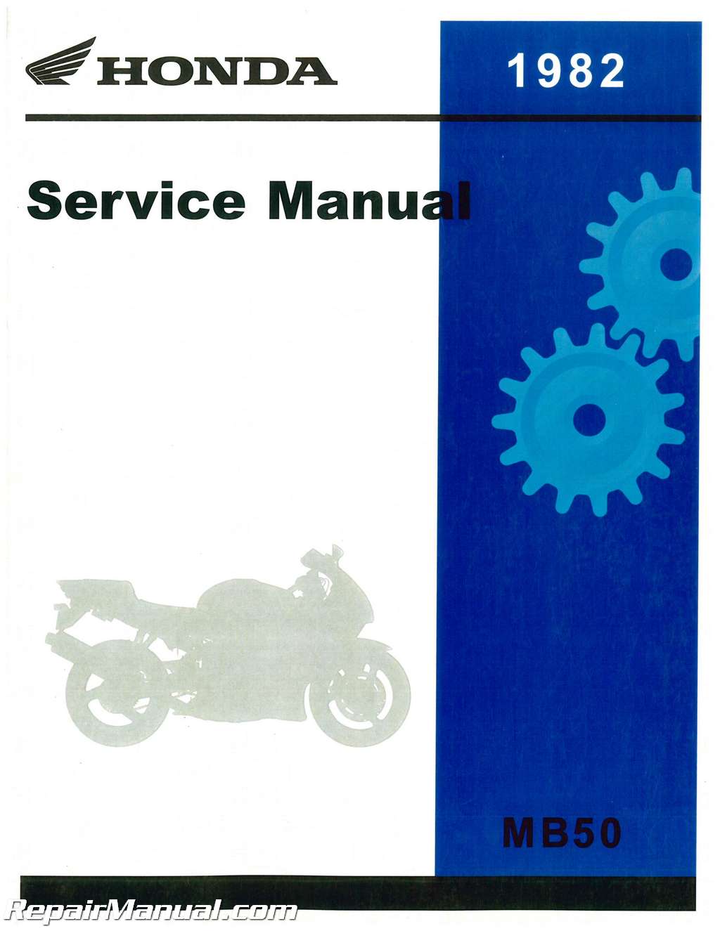 Honda MB5 Service Workshop Repair Manual MB 5 50cc Moped 