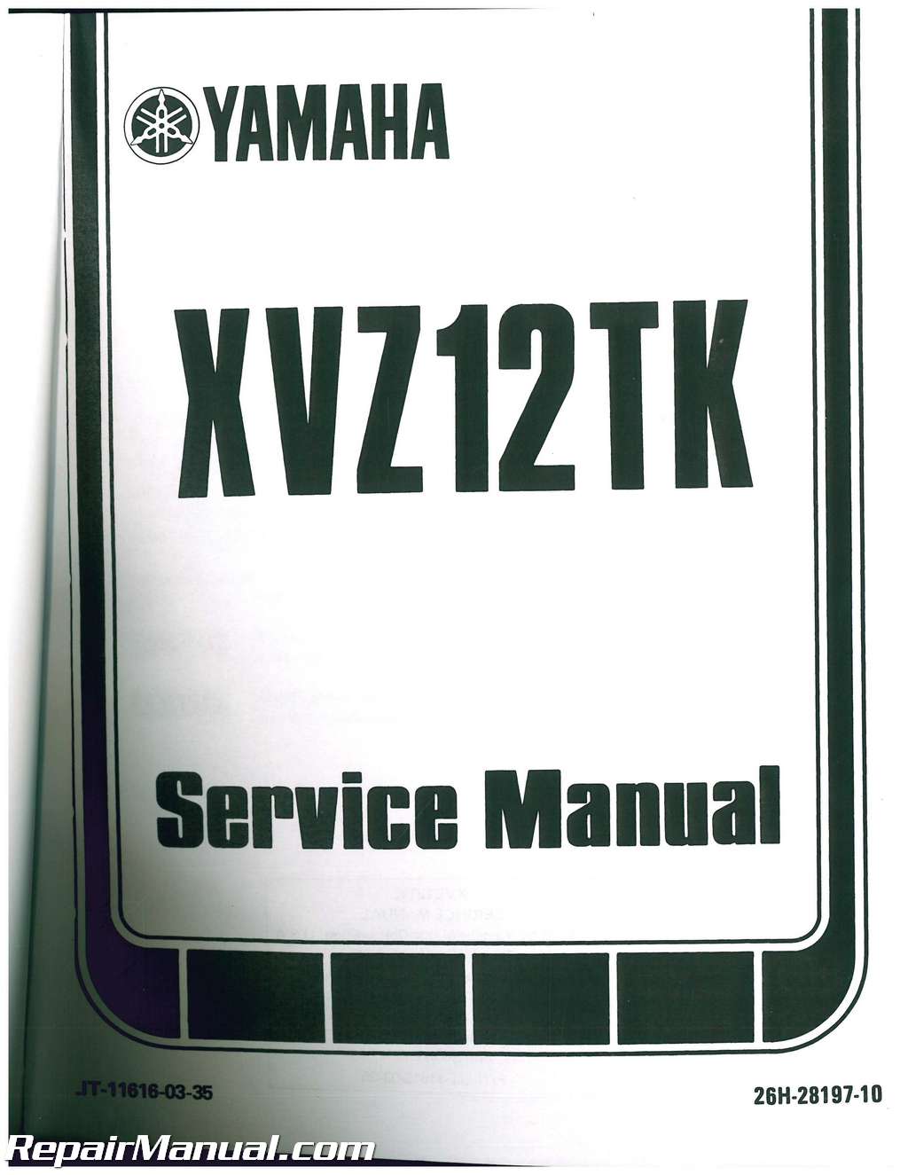 1983-1985 Yamaha 1200 Venture Royale Royal Maintenance & Repair Manual Pro 