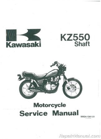 1983 Kawasaki Shaft Drive Motorcycle Manual