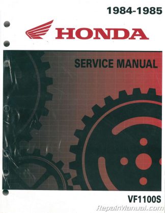 1982 - 1985 Honda VF700C Magna, VF750S V45 Sabre Motorcycle Service Manual