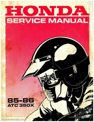 1980-1982 Honda GL1100 Gold Wing Motorcycle Service Manual