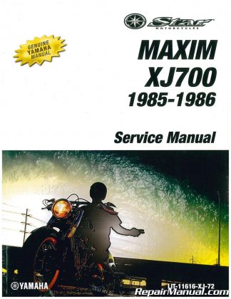1985 1986 Yamaha Xj700 Maxim Motorcycle