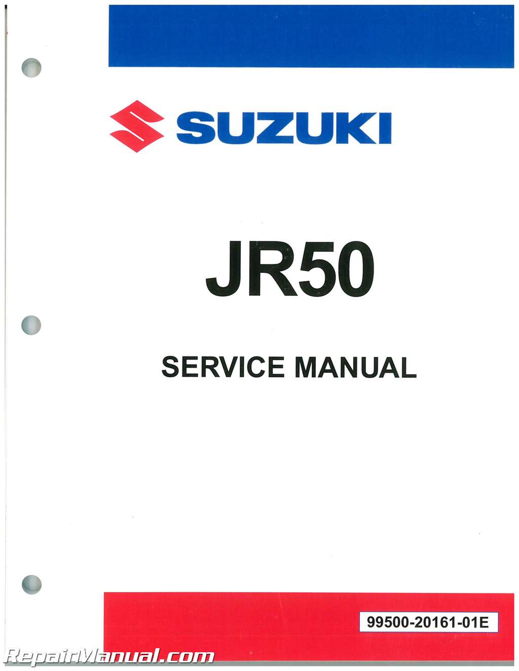 Guía de mantenimiento/manual suzuki jr 50-output 1996 